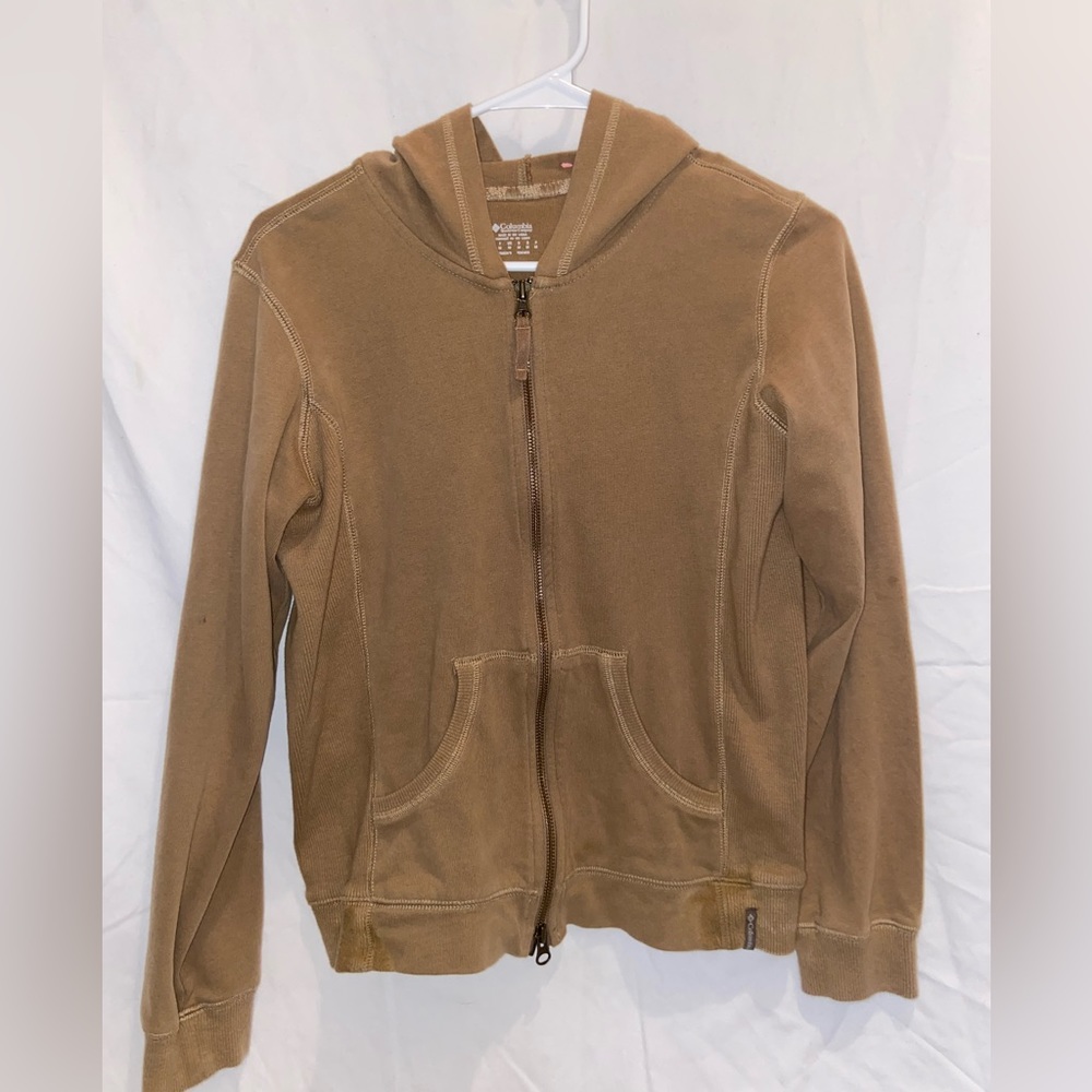 columbia double zip jacket